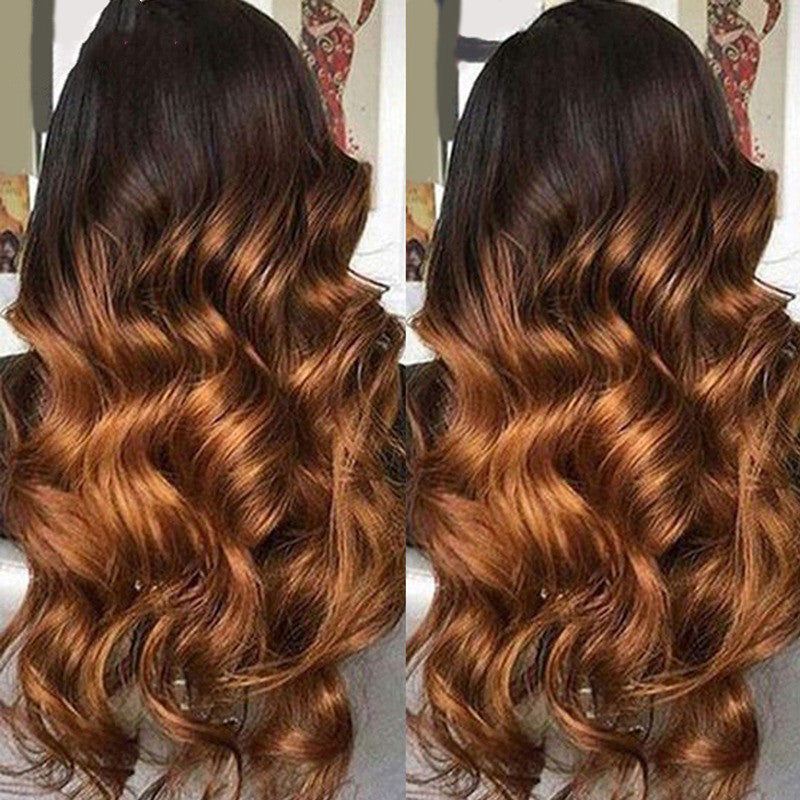 Ombre Lace Front Human Hair Wigs Remy Colorful - Wigs World | Premium Wigs for Every Style