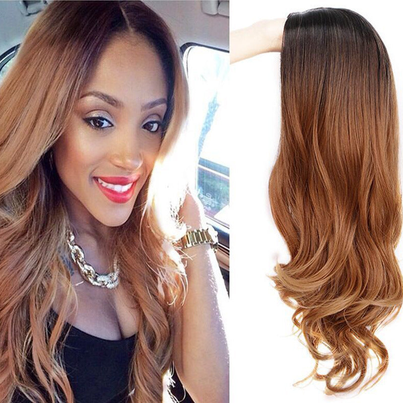 Wig foreign trade wig female gradient chemical fiber wig - Wigs World | Premium Wigs for Every Style