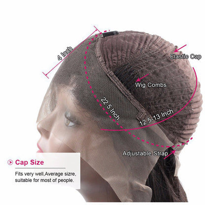 Ombre Lace Front Human Hair Wigs Remy Colorful - Wigs World | Premium Wigs for Every Style