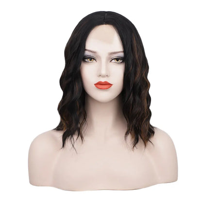 Front Lace Wig Curly Hair Short Curly Hair Fake 
