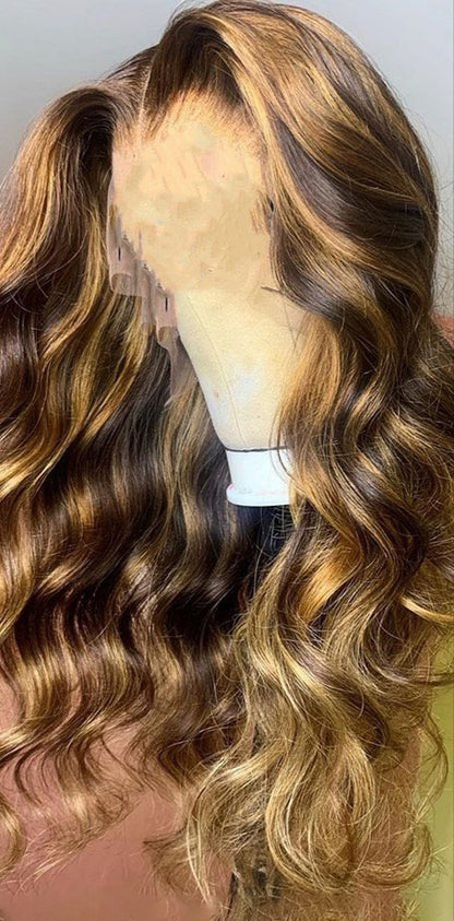 Women's Fashion Foreign Trade Wigs, Long Curly Hair, Chemical Fiber Wigs, Rose Net - Wigs World | Premium Wigs for Every Style